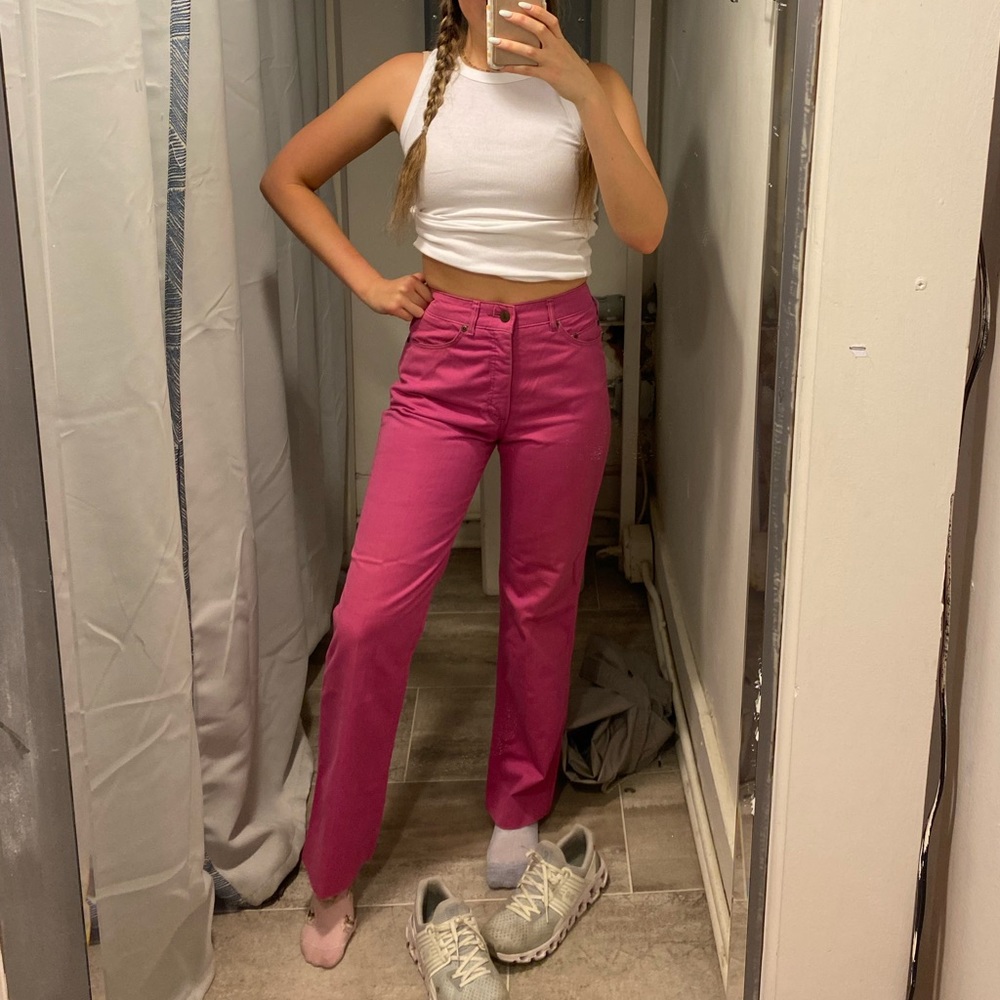 YSL Pink Pants Vintage